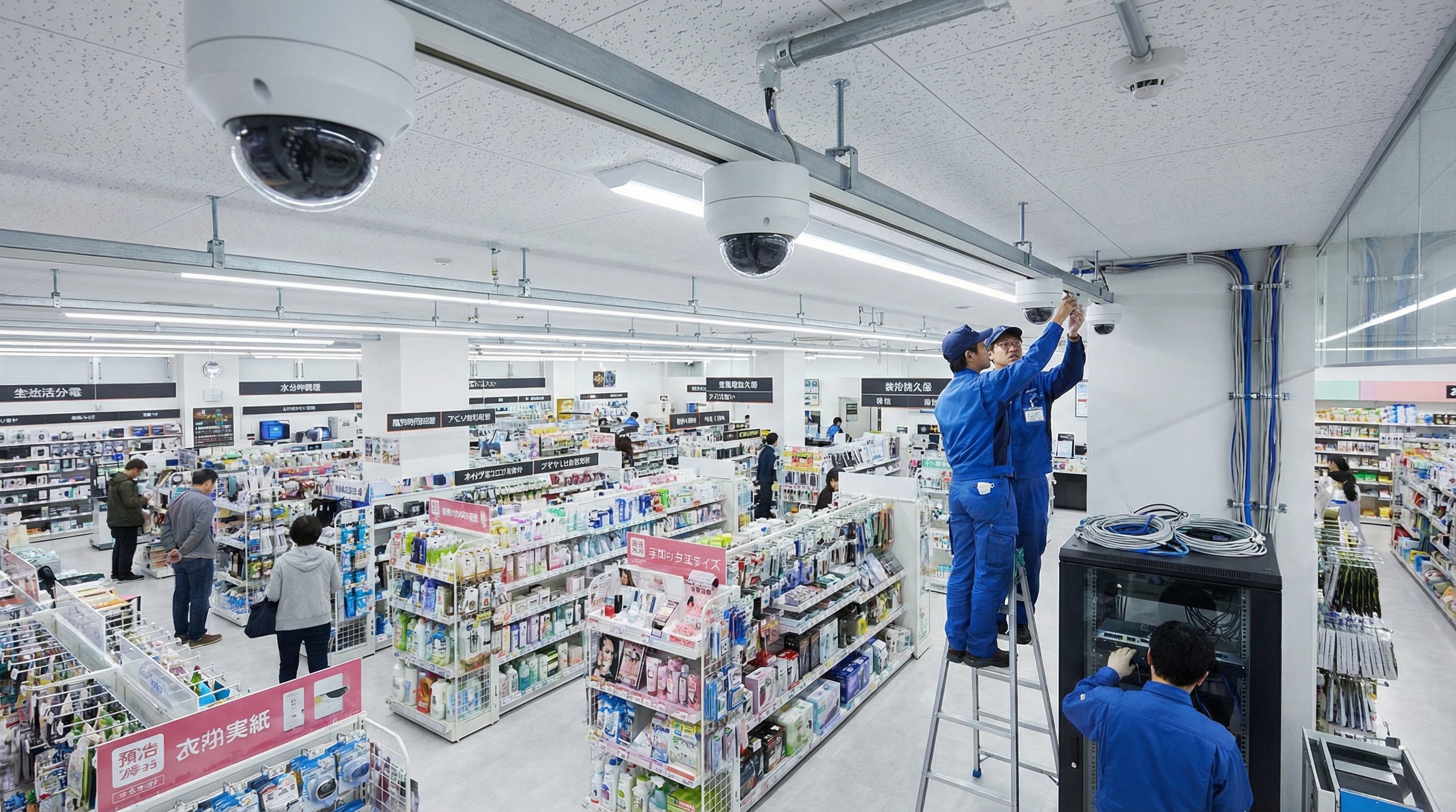 店舗防犯カメラ